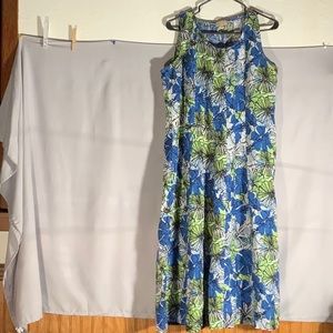 Choices Women Midi Flora Print Dress